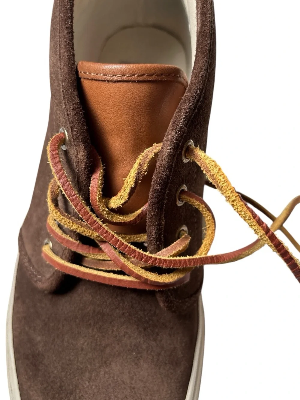 Polo by Ralph Lauren Keaton Brown Suede Chukka Boots Lace Up Debossed Pony Logo